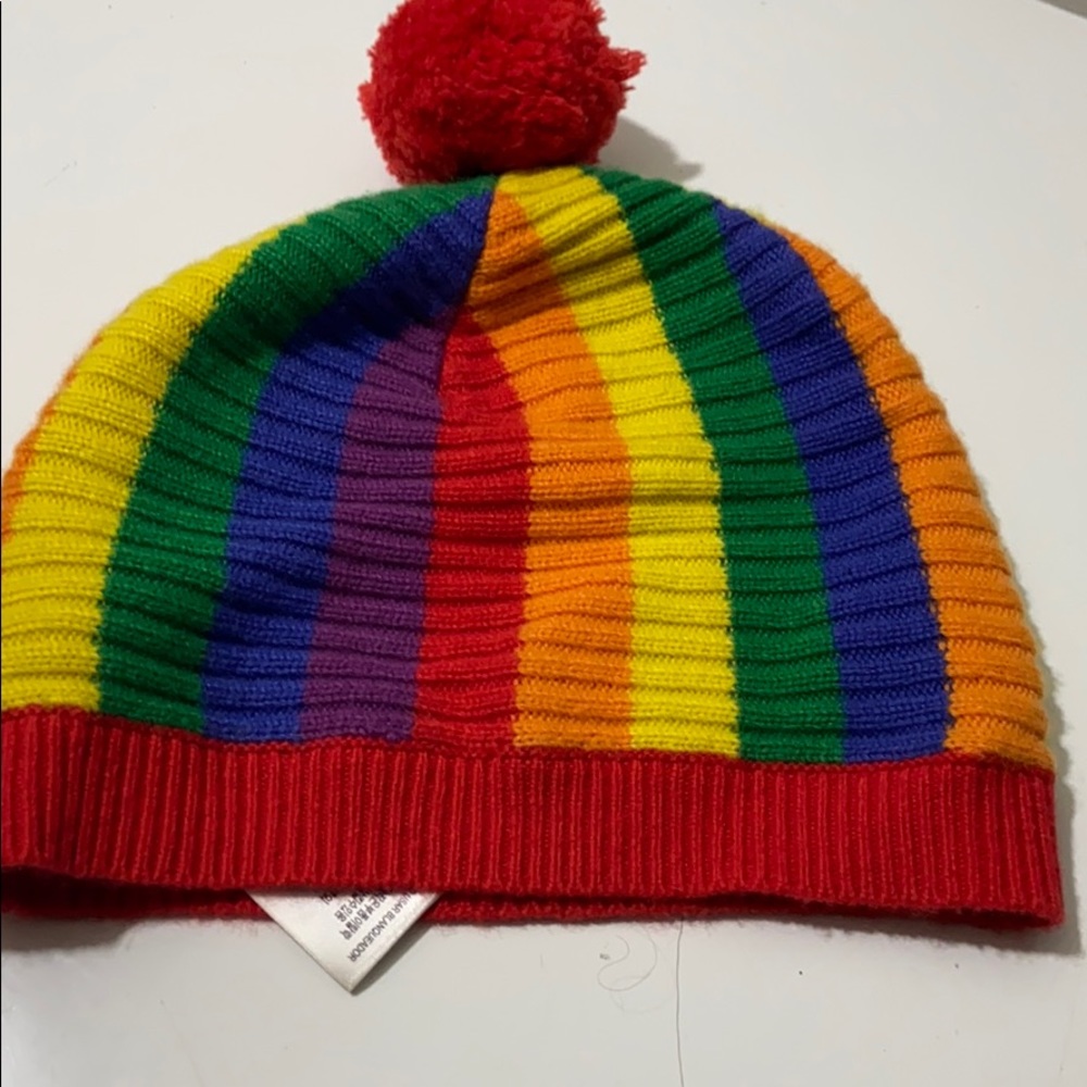 Burberry rainbow beanie